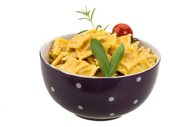 Bowl of seasonal pasta